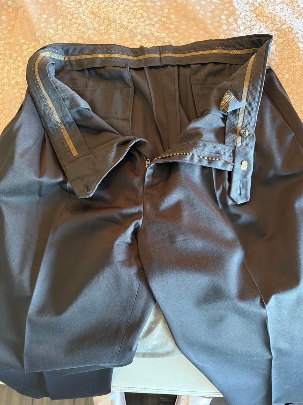 Classic Black Dress Pants 38/34